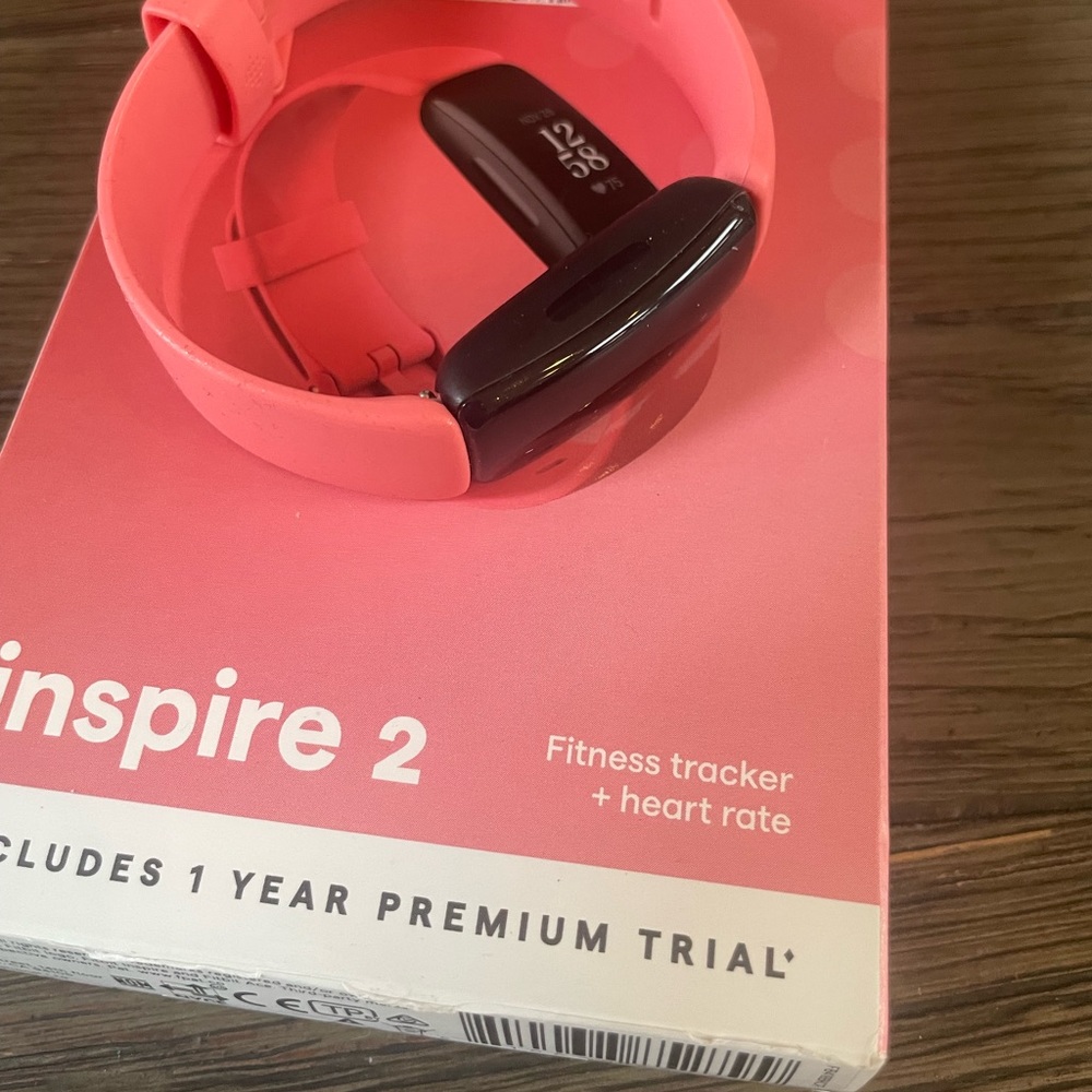 Fitbit Inspire 2 with pink Band